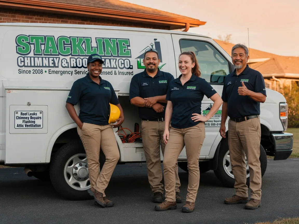 Chimney flashing repair company in Montoursville, PA